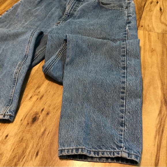 Carhartt Mens Relaxed Fit Blue Denim Work Pants Jeans 38x32 - Picture 3 of 11